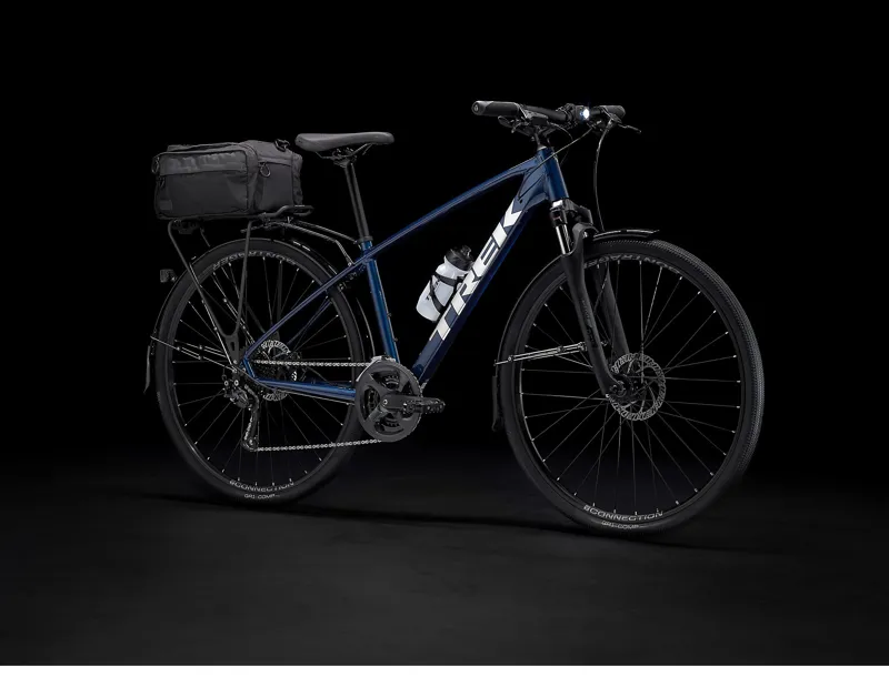 Trek Dual Sport 2 Hybrid Bike in Mulsanne Blue Small